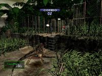 une photo d'Ã©cran de Dino Crisis 2 sur Sony Playstation